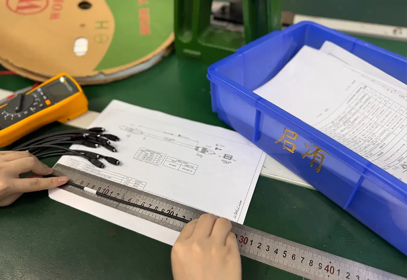 Wire harness prototype production