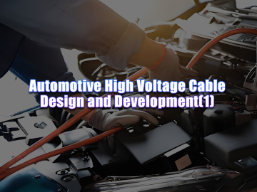 high voltage cable assemblies for electric vehicles