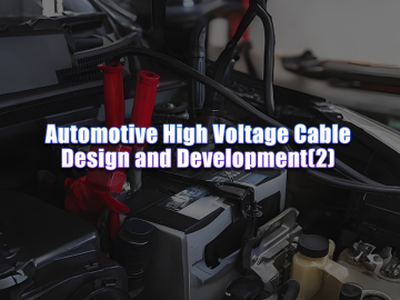 High voltage cable assemblies for electric vehicles