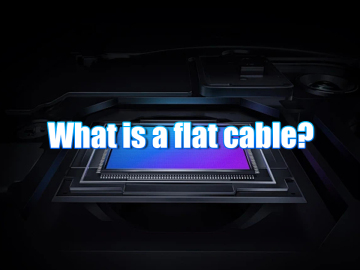 What is a flat cable?