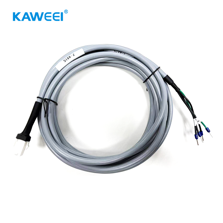 4C 750D尼龍絕緣插針端子至AMP 172159-1連接器線束