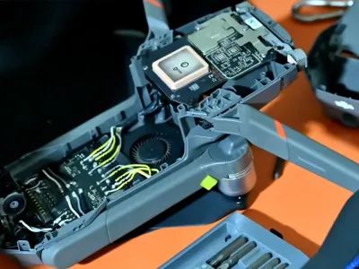 드론에 대한 배선하네스의 적용