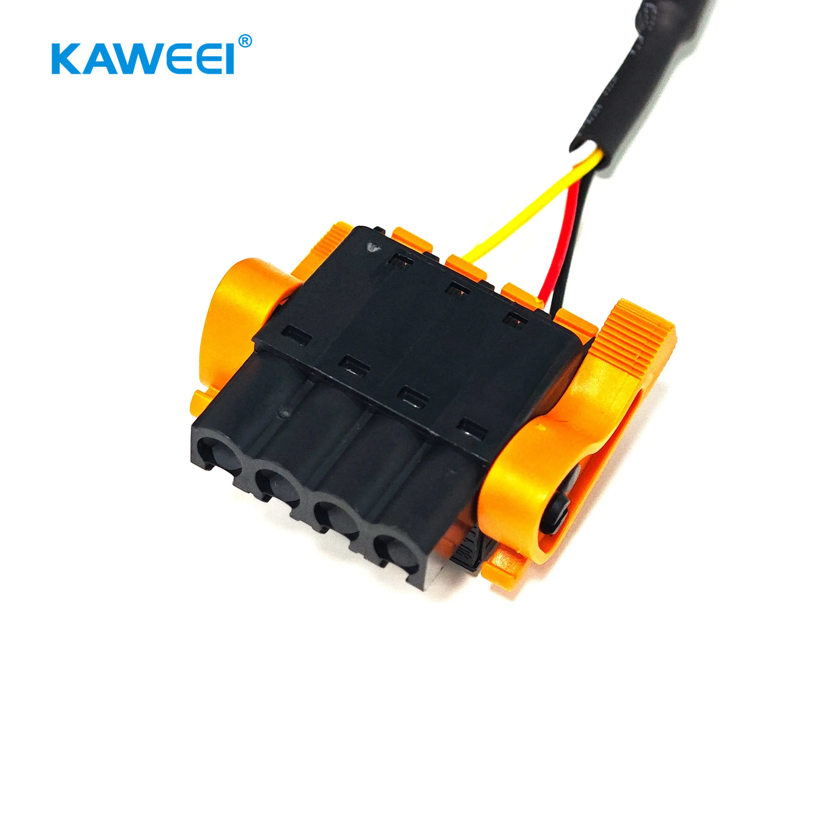 定制魏德米勒兼容 4Pin 3.50mm 接线端子屏蔽线束组件