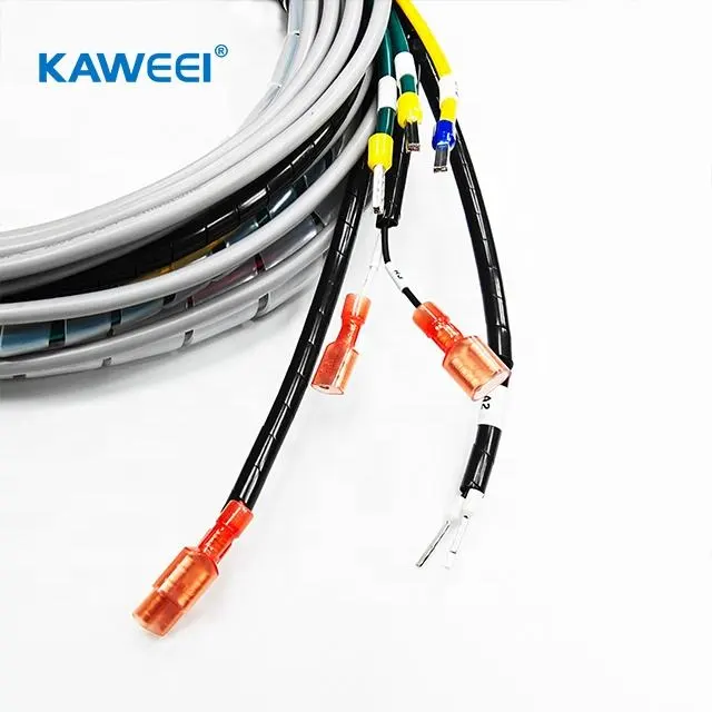 Custom 5.08mm Terminal Block to Insulated Ferrule Harness | Automotive Grade UL2464/UL1007 & IATF 16949 Certified