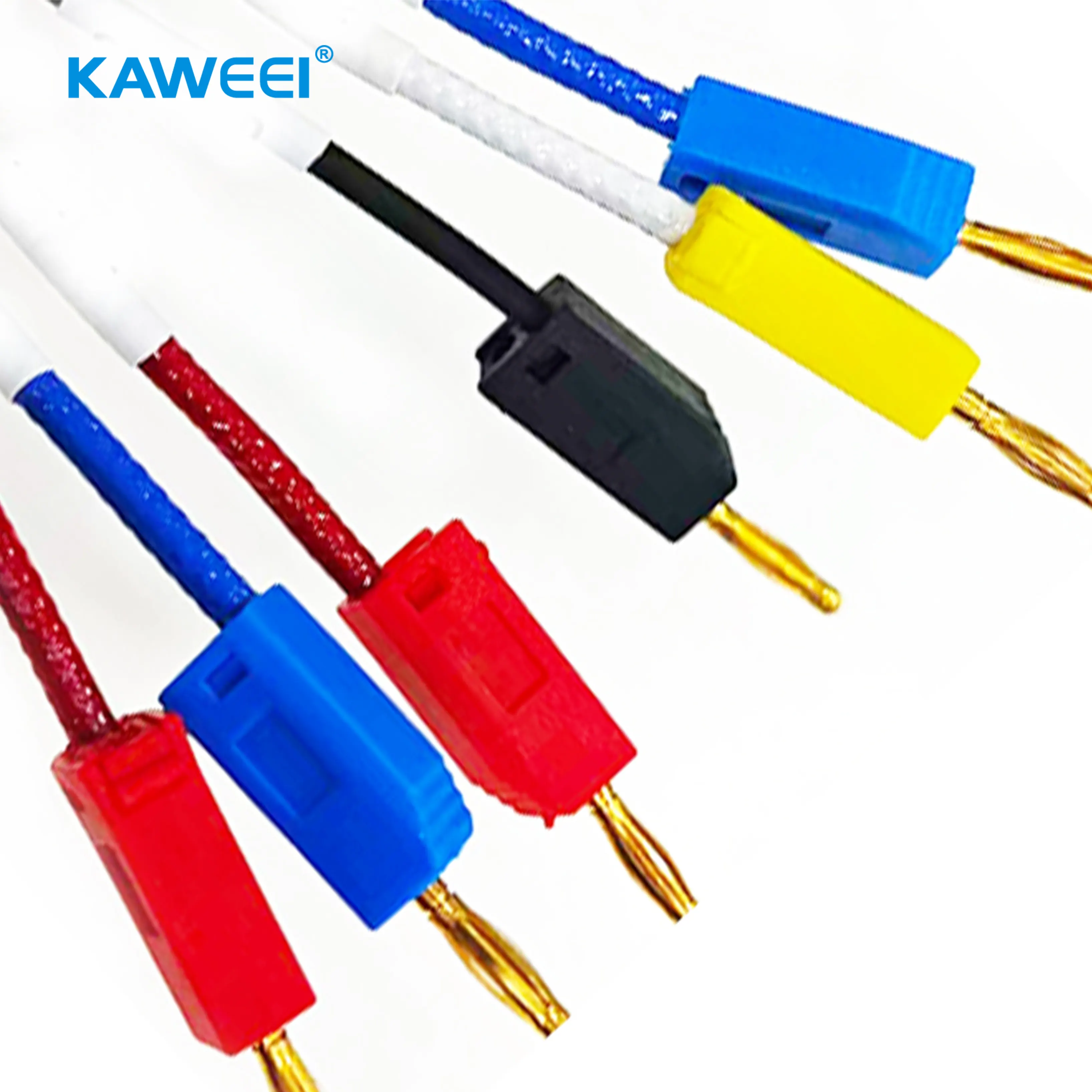 定制 DB25 公头转香蕉插头线束组件 | 电化学分析仪专用精密屏蔽线