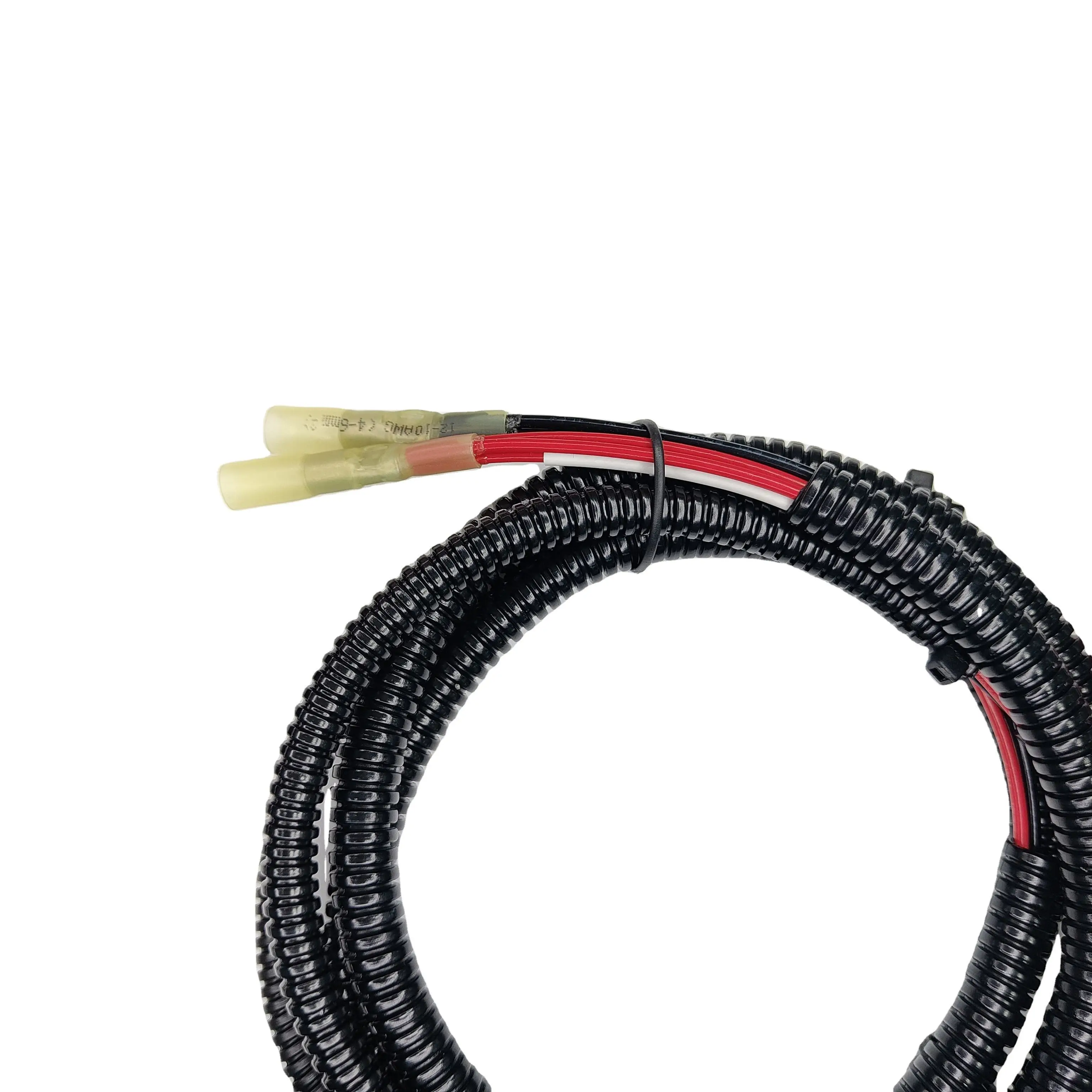 Custom Dashboard Integrated Control Harness | Corrugated Sheath Protection