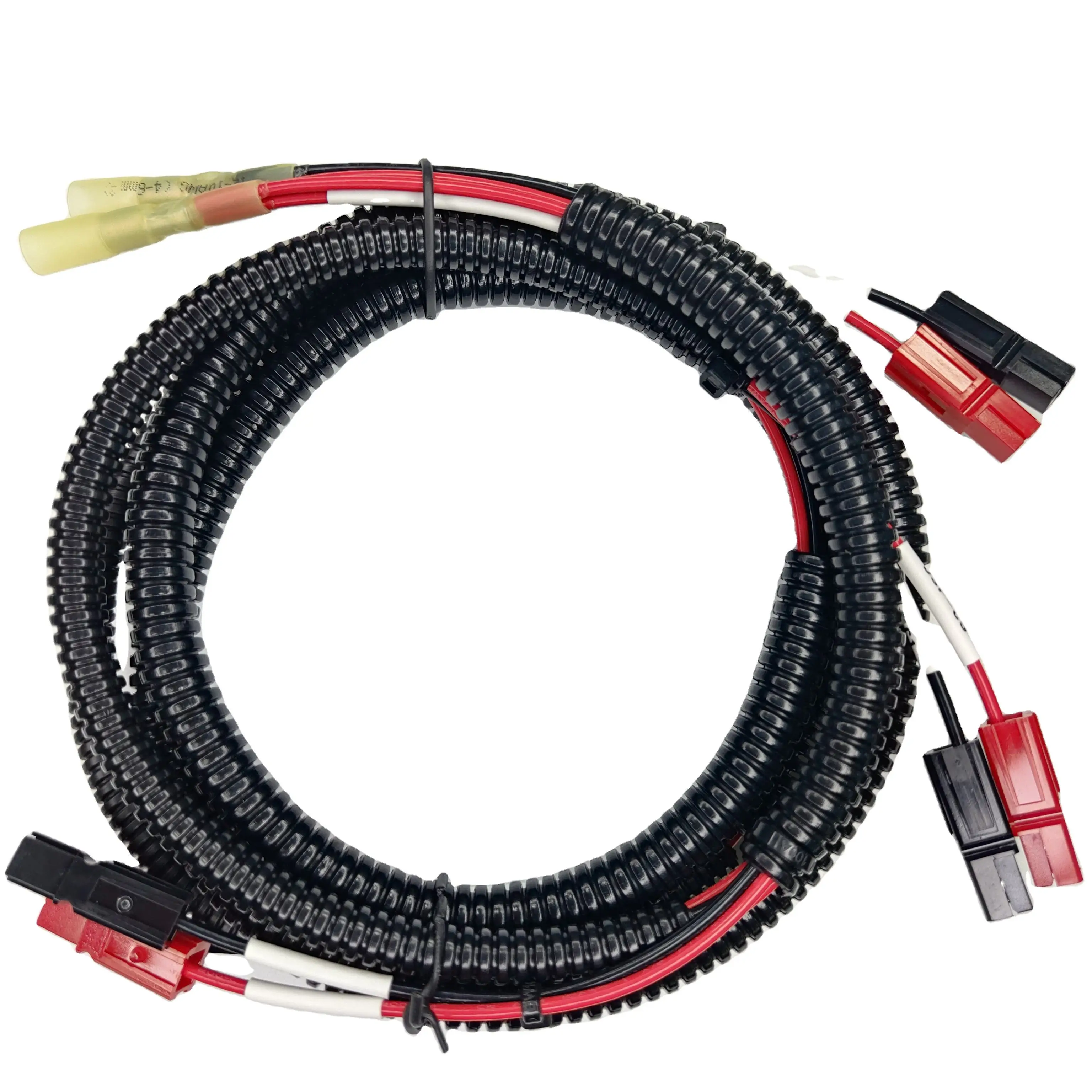 Custom Dashboard Integrated Control Harness | Corrugated Sheath Protection