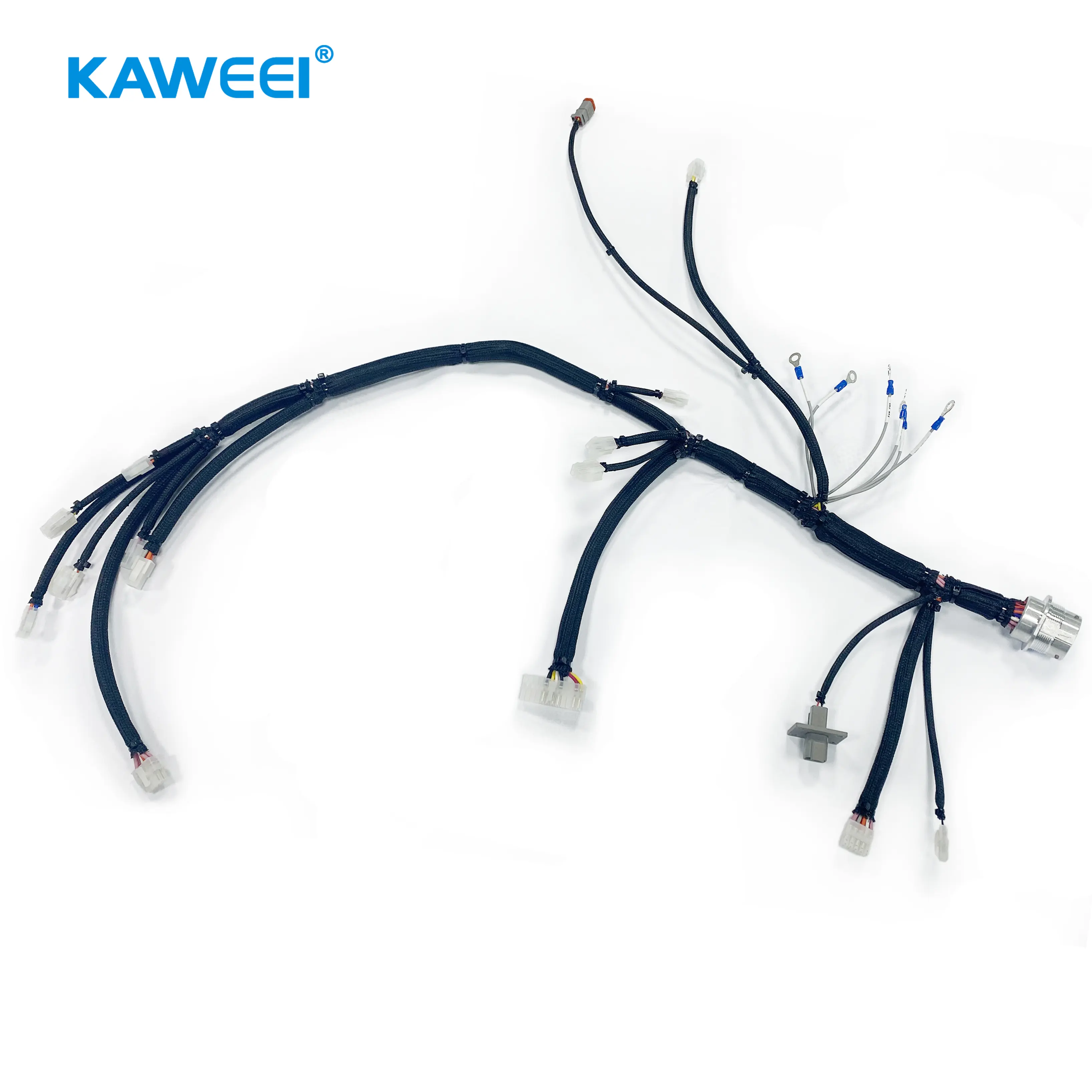 客製化 HD34-24-31PT 除雪機線束 | 耐低溫 GXL 導線組件