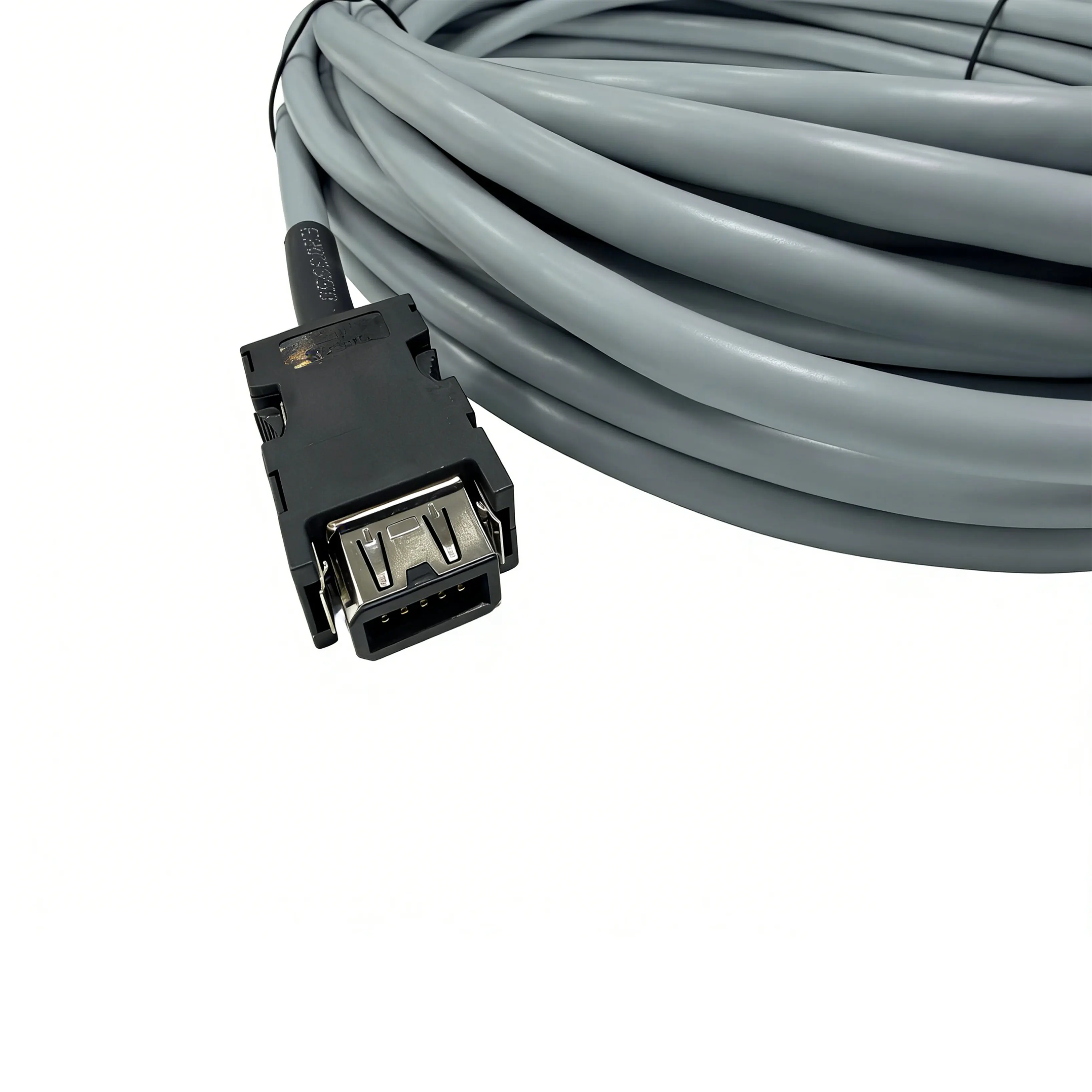 カスタム三菱互換高屈曲ケーブルアセンブリ | CNCおよび滑走システム用 3M 10P - TE 9ピン