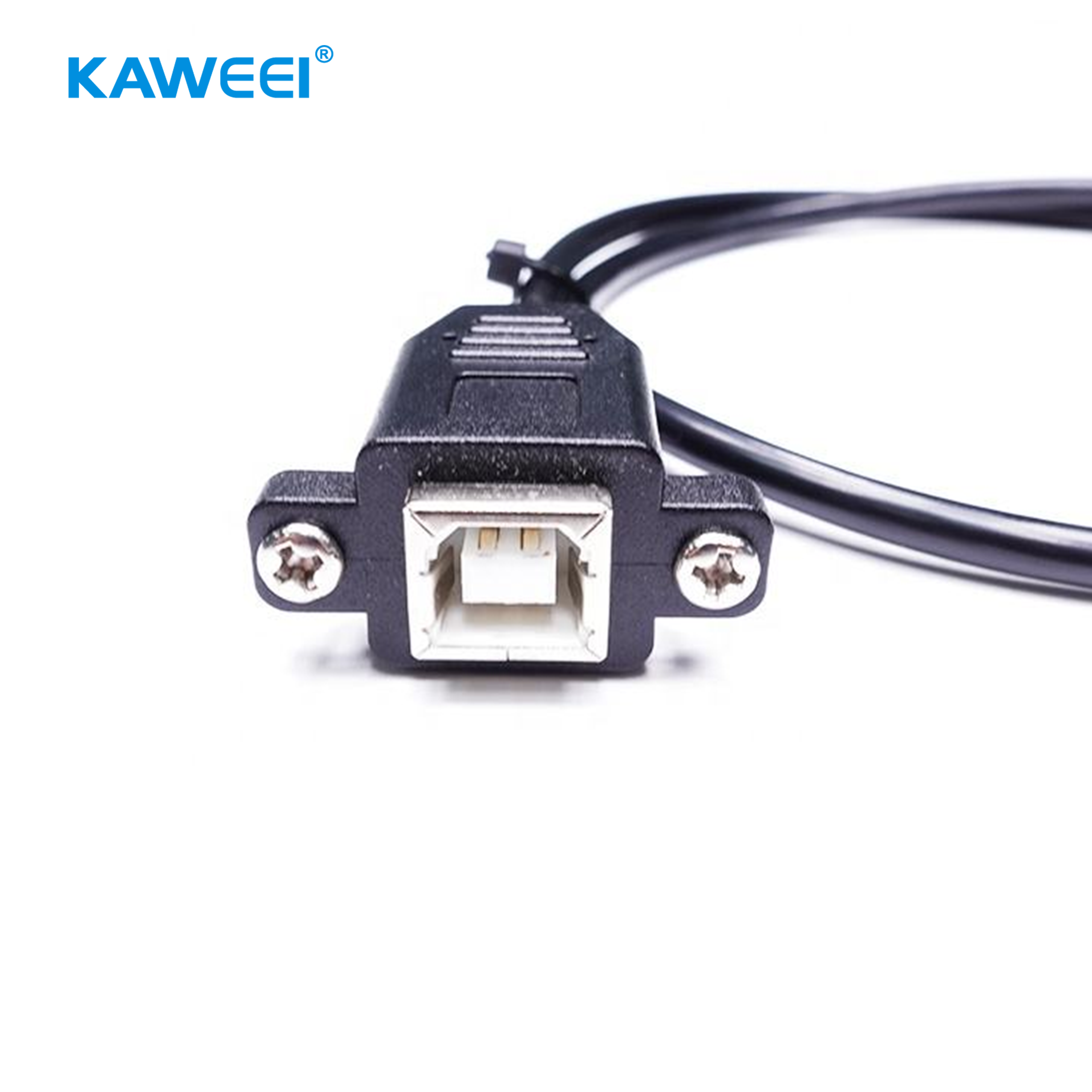 Кастомная сборка кабеля принтера USB с креплением на панель RJ на Micro B