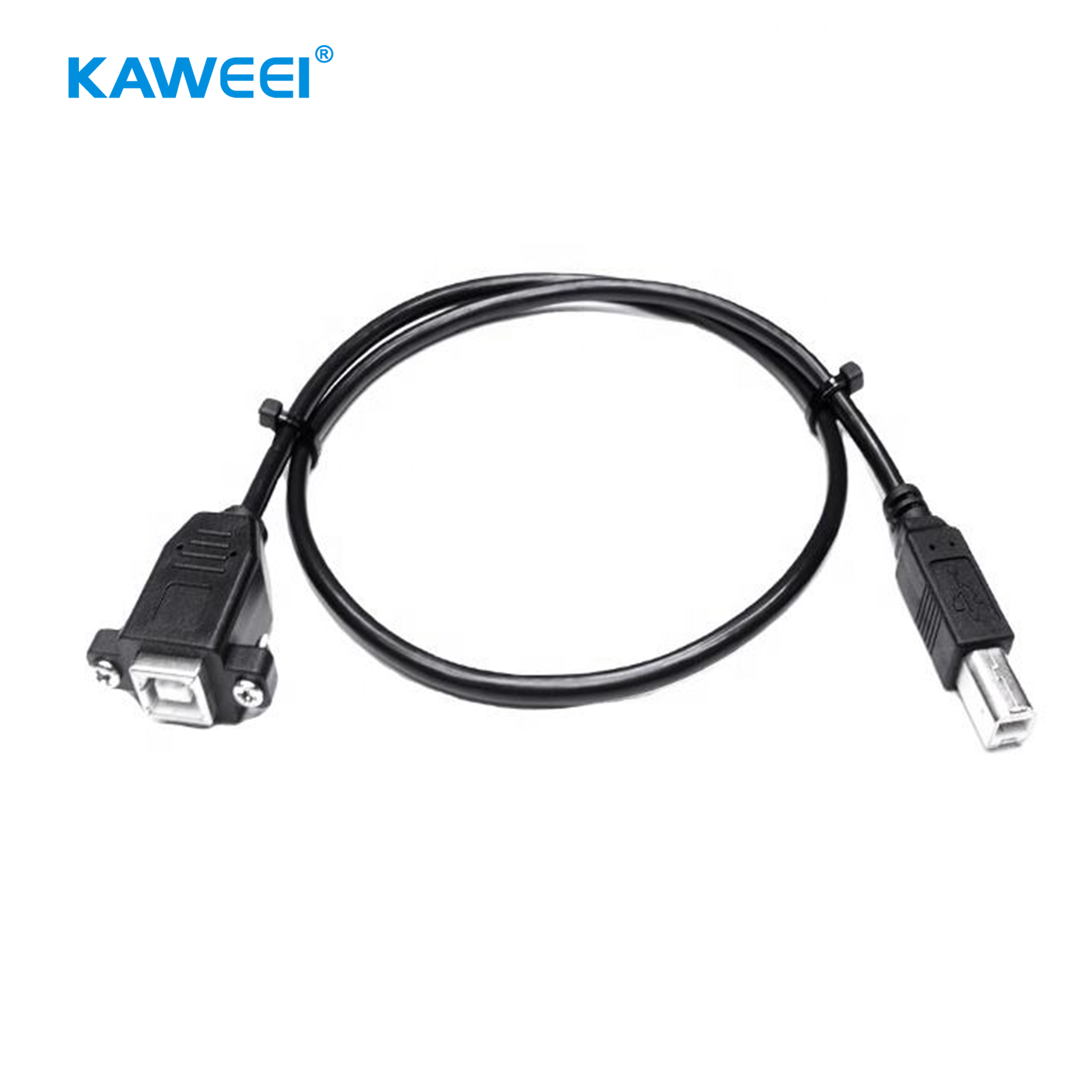 Кастомная сборка кабеля принтера USB с креплением на панель RJ на Micro B