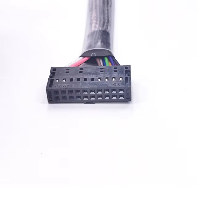 Kundenspezifischer abgeschirmter Kabelbaum für Dentalgeräte | 20-Pin Medizinische Kabelkonfektion