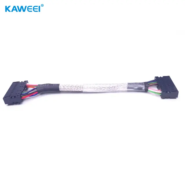 치과 장비용 맞춤형 차폐 와이어 하네스 | 20핀 의료용 케이블 어셈블리