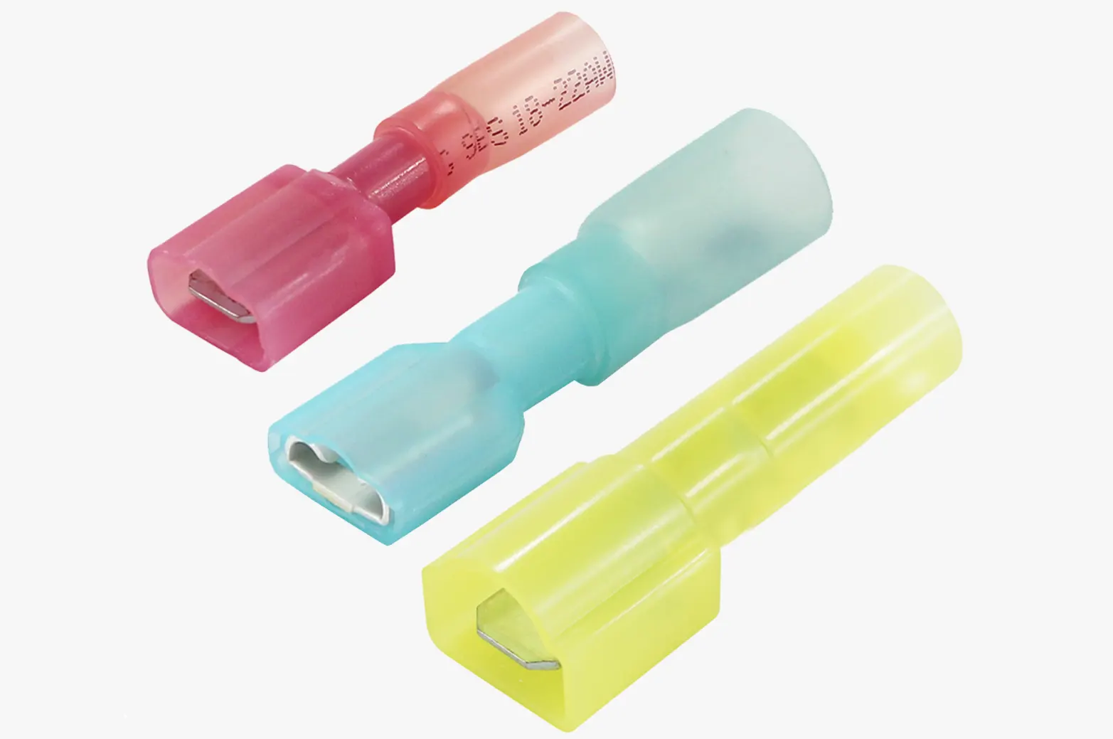 Heat Shrink Female Spade Connectors