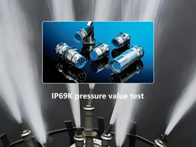 IP 69 K 압력 값 테스트