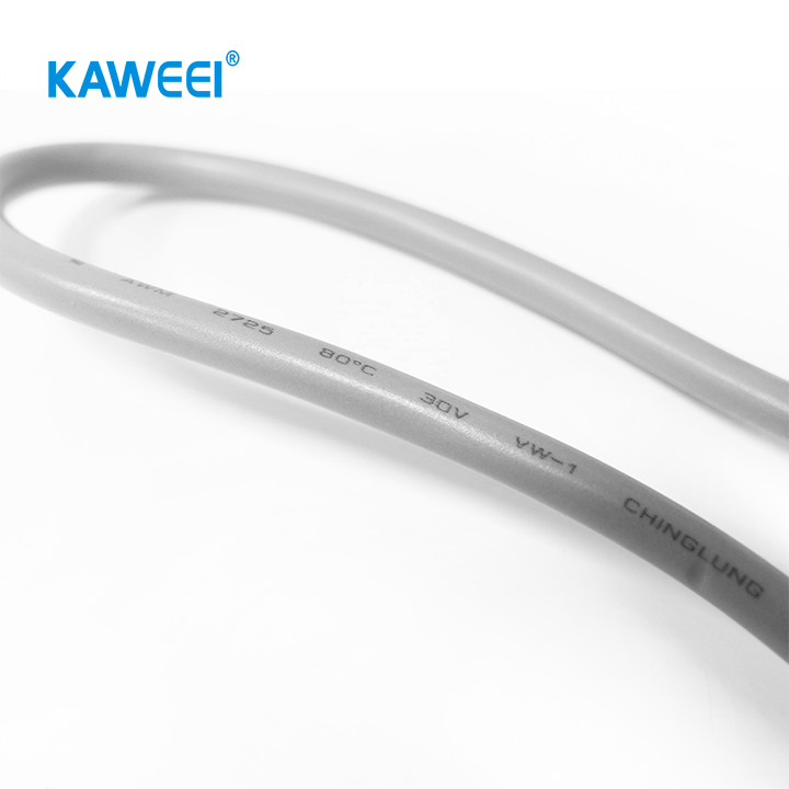 網路 6P4C RJ11 灰色電話線組件 絕緣電纜