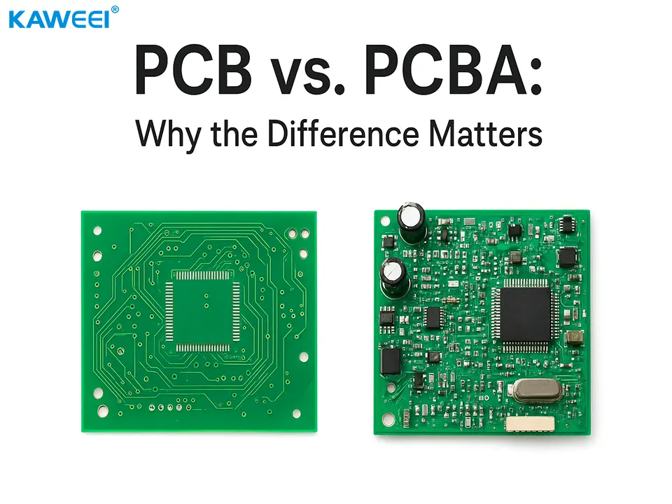 The Difference between PCB and PCBA - Kaweei