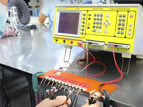 Wiring harness continuity test