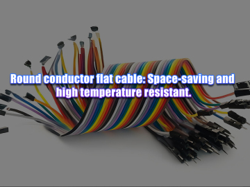 Cable plano de conductor redondo - diseñado para la precisión y el rendimiento