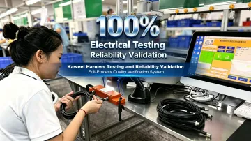 Kabelbaumprüfung: 100% elektrische und Zuverlässigkeitsprüfung | Kaweei