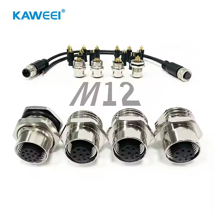 M12 Waterproof wiring harness